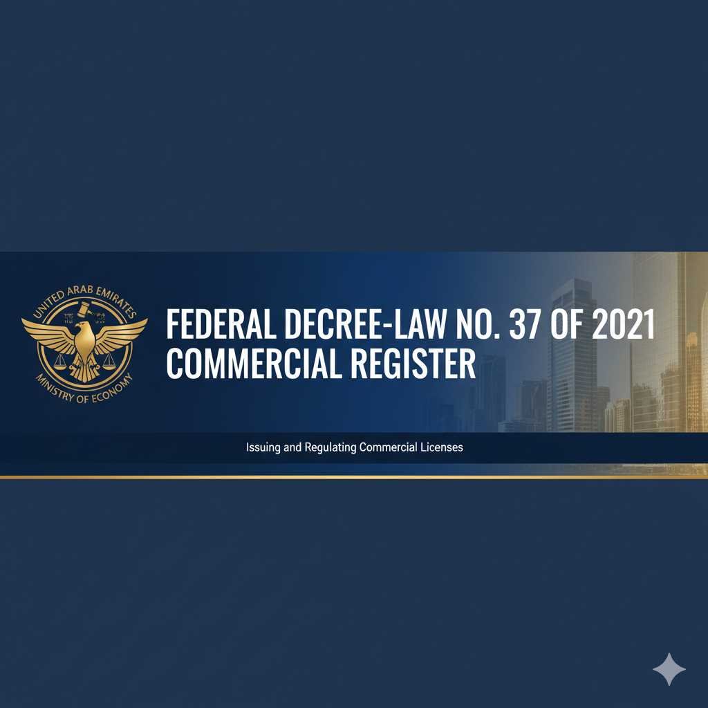 Federal Decree-Law No. 37 of 2021 Commercial Register